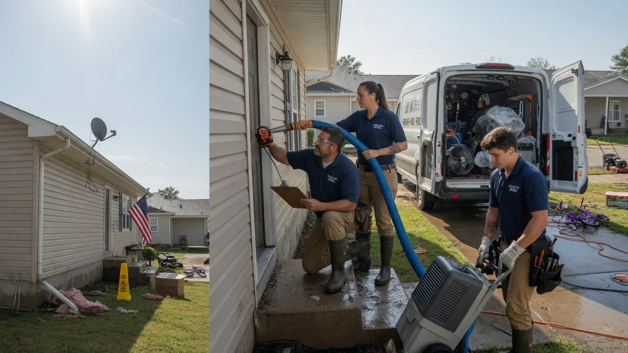 Ceiling Water Damage Restoration in Flomaton, AL near me
